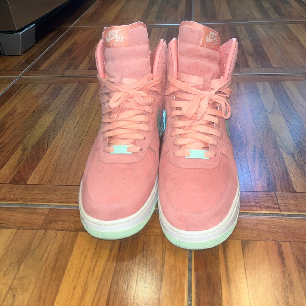 Classic Nike ID made by me Air Force 1 High modeled after Now or Laters sz 11.0